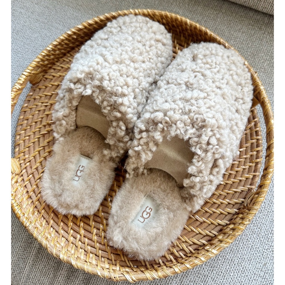Ugg Maxi Curly Slide Slippers